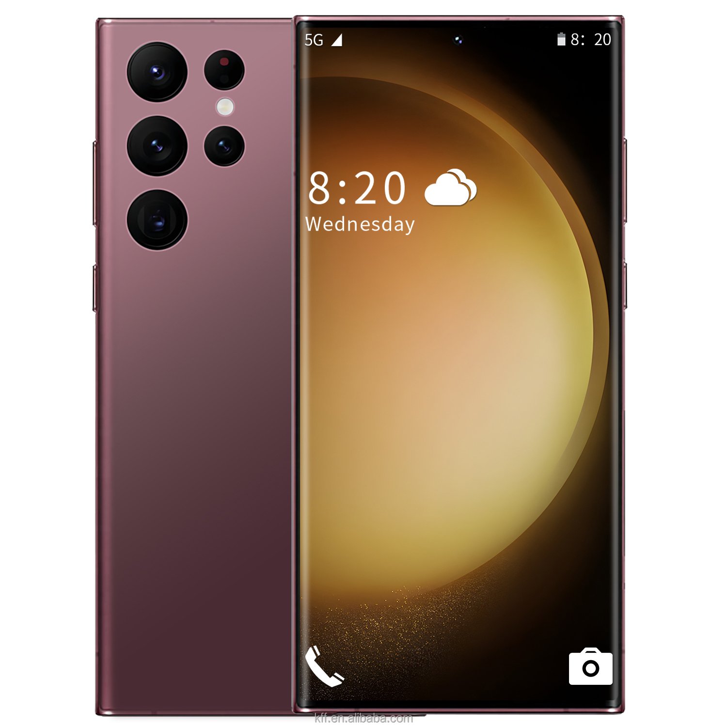 S24 Ultra Original 16gb+1tb 7.3 Inch 48mp+108mp 3g/4g/5g High Quality Android 12 Smart Cell Phone